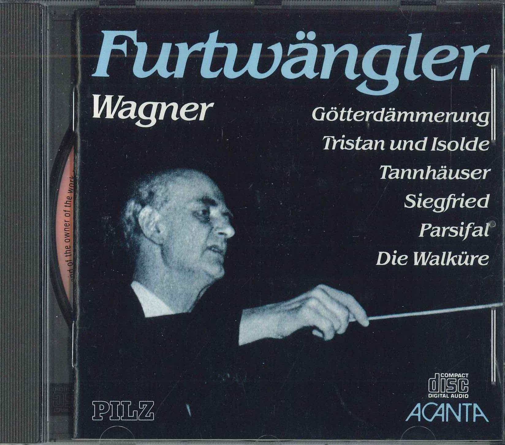 

CD ФУРТВЕНГЛЕР - Вагнер 43121 ACANTA 1983 Германия Классика Б/у