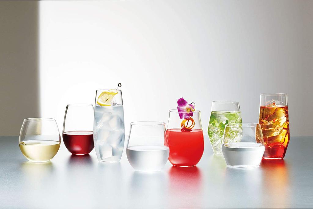 Toyo Sasaki Glass Tumbler Glass Fino Tumbler 385ml Set of 3 Made In Japan Dishwasher Safe Unbreakable Glass Cup Beer Glass Highball Glass Wine Glass
