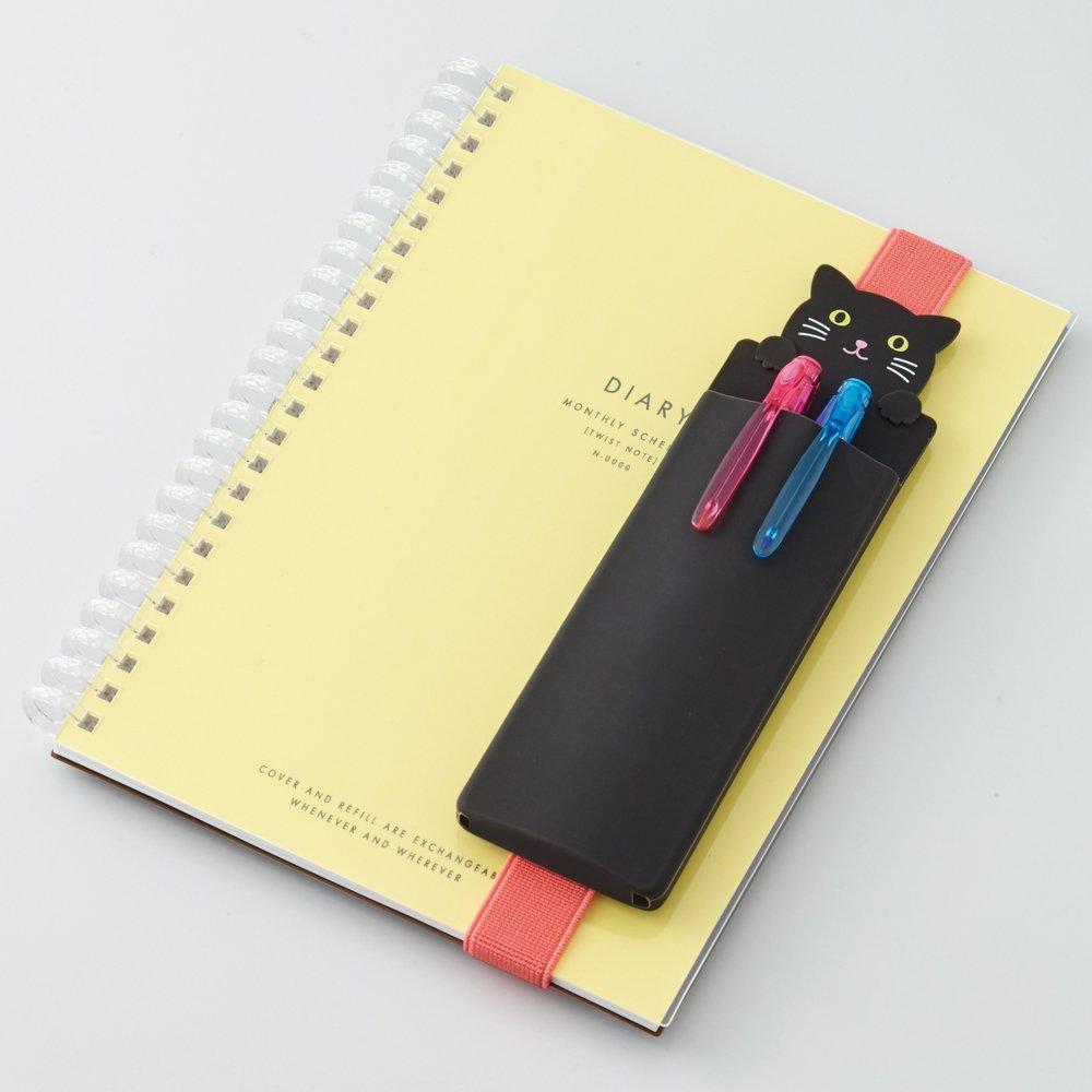 LIHIT LAB Book Band Pen Case Punilabo Shiba Inu A7720-2