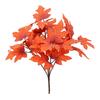 Artificial Maple Leaf Bundles for Thanksgiving Home Decor, Faux Fall Flowers Small Bouquets Centerpiece or Mantel