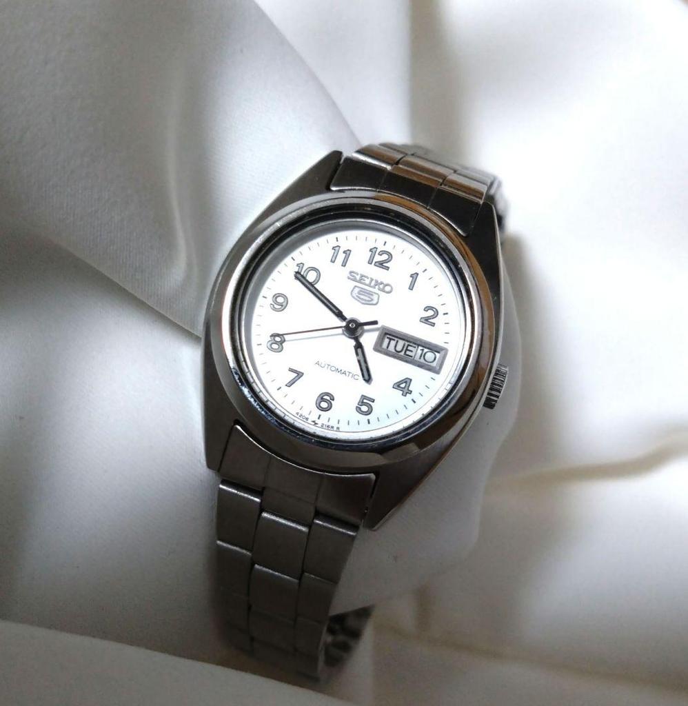 [USED] Rare SEIKO5 Automatic with White Dial