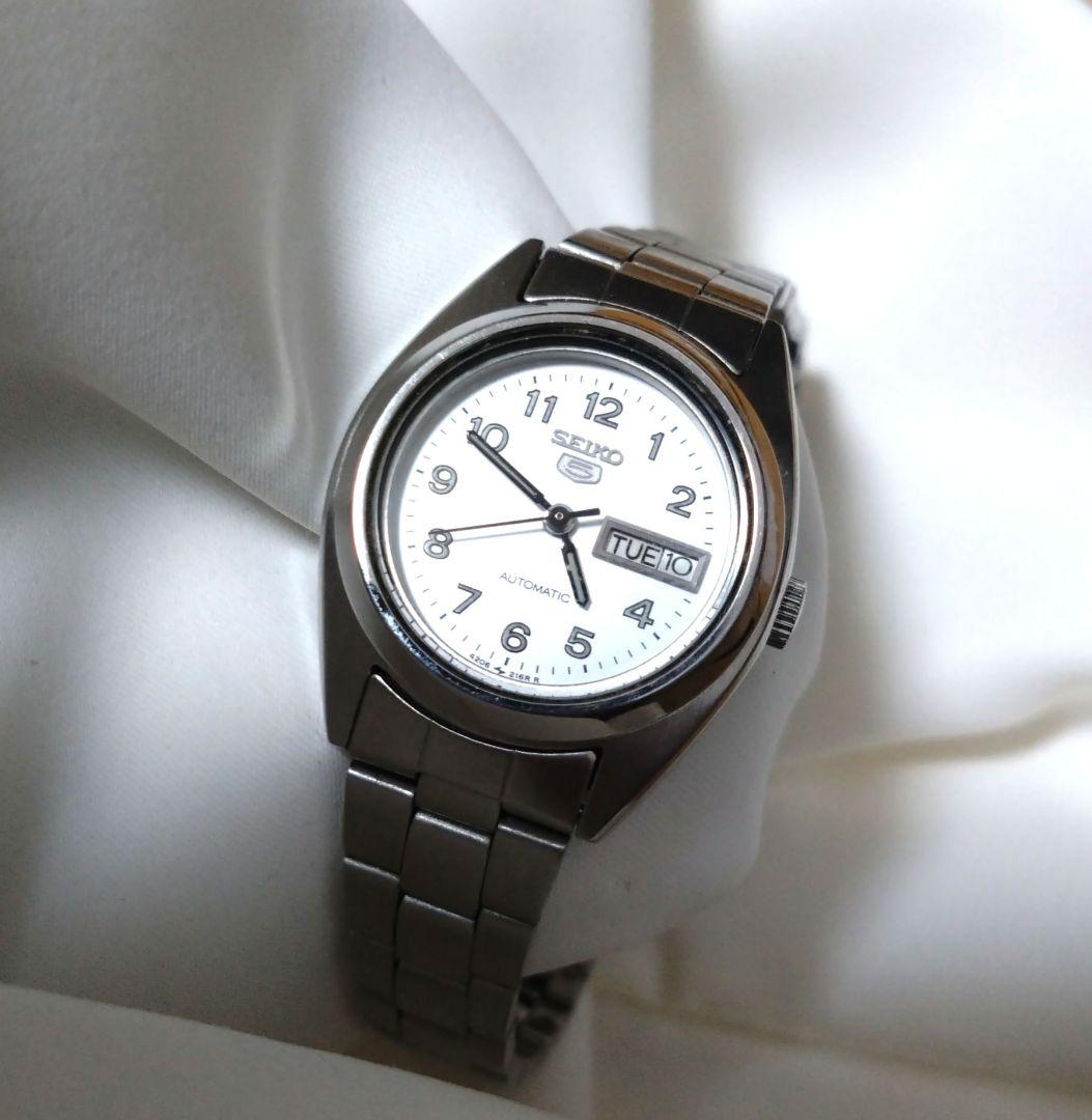 

[USED] Rare SEIKO5 Automatic with White Dial