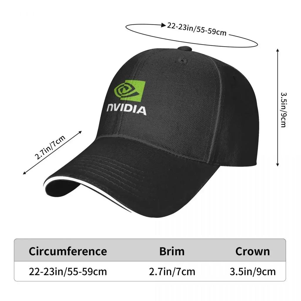 nvidia Baseball Cap Snapback Cap Beach Outing cute Mens Caps Women's