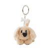 Emis Puppy Keyring Beige