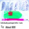 Nail Art & Jewelry DIY Tool Set: Includes Marquise Drill, Rhinestone Plate, and Point Drill Pen