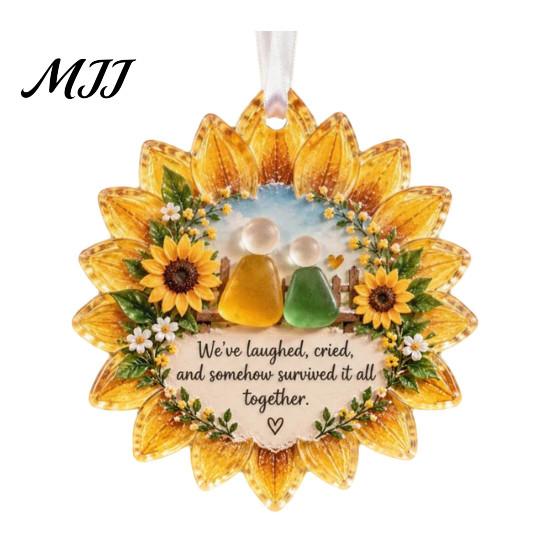 Acrylic Festive Decorations Heartfelt Holiday Keepsake Ornament, Hanging Decoration for Loved Atmosphere Accents Ones, Christmas Tree Pendant