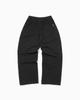 PSSHOPPER Washed One-Pleat Wide Pants [Black]