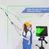 2 Lines Laser Level Self Levelling Green Beams Laser Horizontal & Vertical Cross-Line