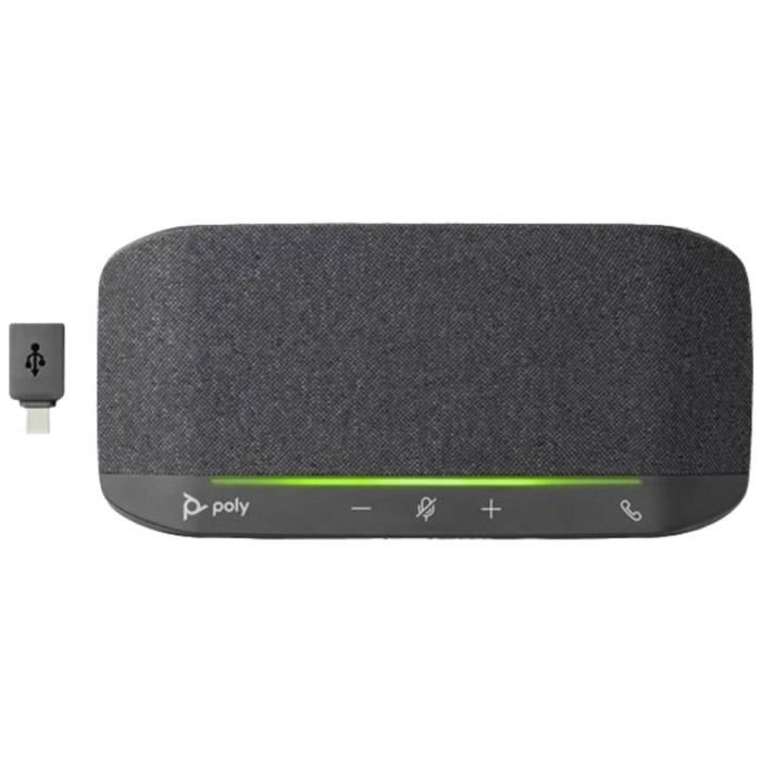 Haut-parleur de conférence - POLY - Sync 10 - USB-A, USB-C - Gris - Haute qualité audio