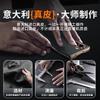 Magnetic Flip Leather Case Galaxy Z Fold6 Fold7 Electroplated Litchi Texture Shockproof Phone Cover