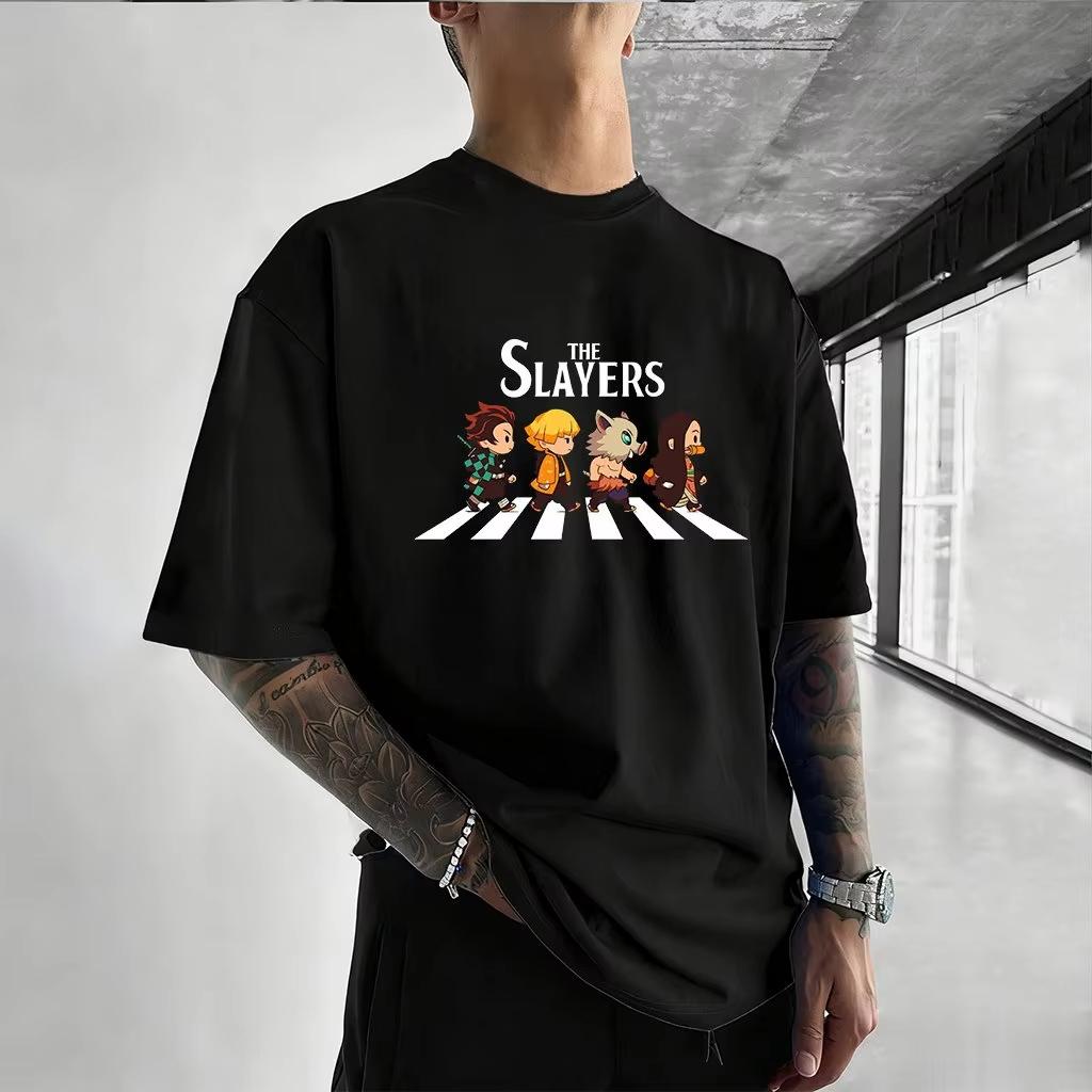 

2026 new Kimi no Taisho anime pattern Tshirt Mens and Womens Vintage cotton streetwear Tshirt Summer short sleeve 3XL