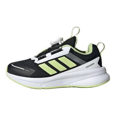 Fortarun 4.0 Habu Versatile Comfortable Durable Low-Top Kids Running Shoes Kids Running Shoes Black Green KJ6281