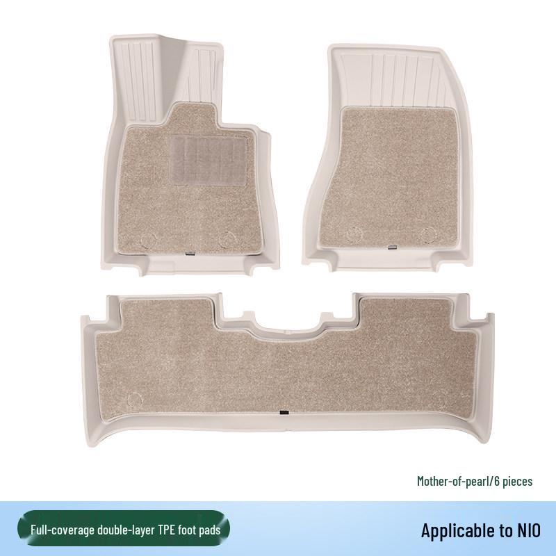 TPE Full Coverage Car Floor Mats for 23-25 NIO ES6, EC6, ET5T