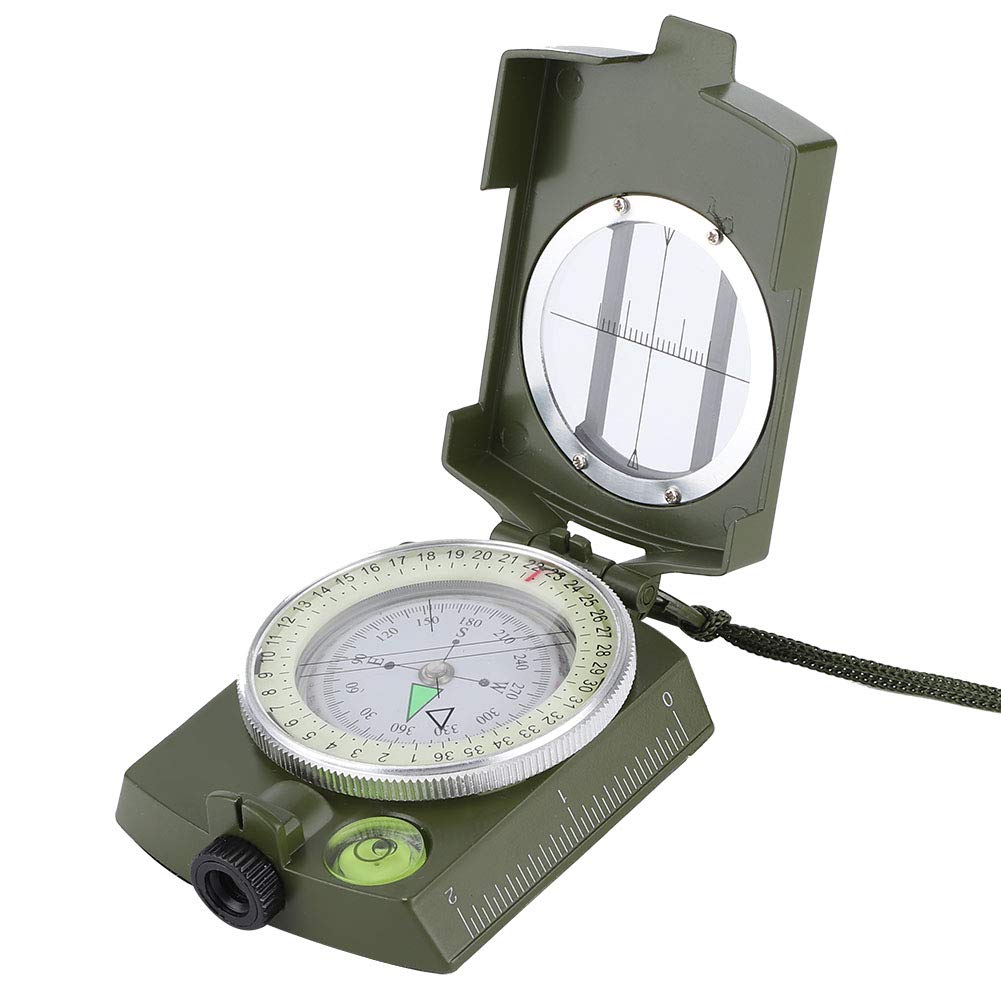 waterproof compass for outdoor and hiking include direction shock water luminous compact impact high pressure odor terrain