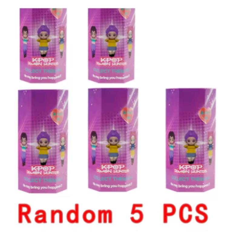 New K-pop Demon Hunters Blind Box Devil Saja Collect Anime Figure Party Cosplay Gaming Cartoon Huntrix Decorative Christmas Gift