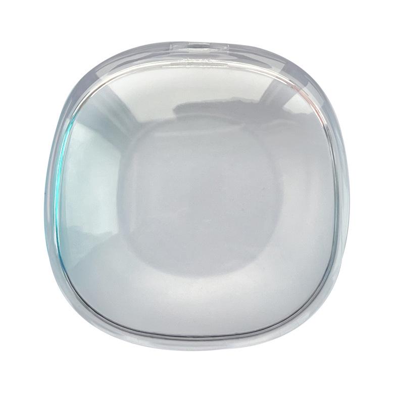 Frosted Transparent Dental Retainer & Denture Box - Stylish & Portable