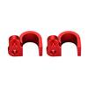 2 Stücke Motorrad Vorne Bremsleitung Schlauchschelle Halter CNC Aluminium Für Honda CRF250L CRF250M 2012 2013 2014 2015 crf 250 L/M Zubehör