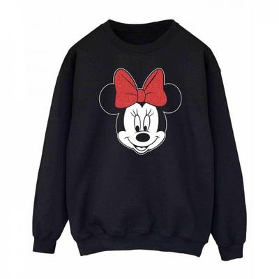 Moletom Feminino/Senhora Cabeça Minnie Mouse