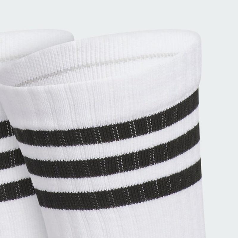 adidas CUSHIONED CREW SOCKS Crew Socks Unisex White/Black JN4867