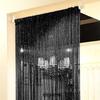 Door String Curtain Doorway Beads Curtains,Hanging Room Divider Beaded Decor Fringe Panel Closet Window Doors Sequin Sheer Tassel