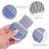9-Piece Pet Comb Set for Cats and Dogs: Fine Needle, Flea, Lice, and Fine Tooth Combs