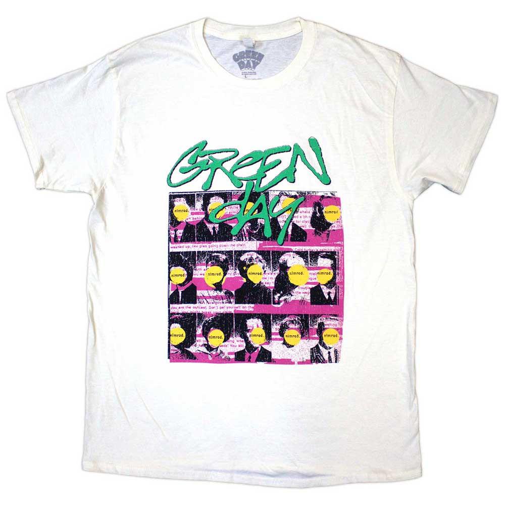 Green Day Nimrod Mugshots T-Shirt Neutral New XXXL