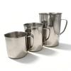 304 Stainless Steel 500ML Measuring Cup with Scale, Laboratory Beaker for Milk, Tea, Latte Art, Liquid, 2L Capacity