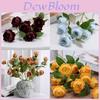 Künstliche Pfingstrosenblumen (Paeonia Suffruticosa) aus Seide für Hochzeitsdekoration und Fotorequisiten