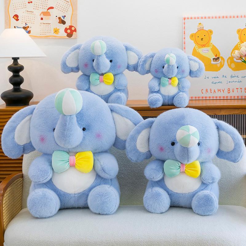 Toys Plush Elephant Home Car Decorations Ornaments Childrens Animal Giftft Doll