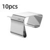 10pcs Fence Isolator Gutter Light Clip Stainless Steel Hanging Hook  String Light Installation