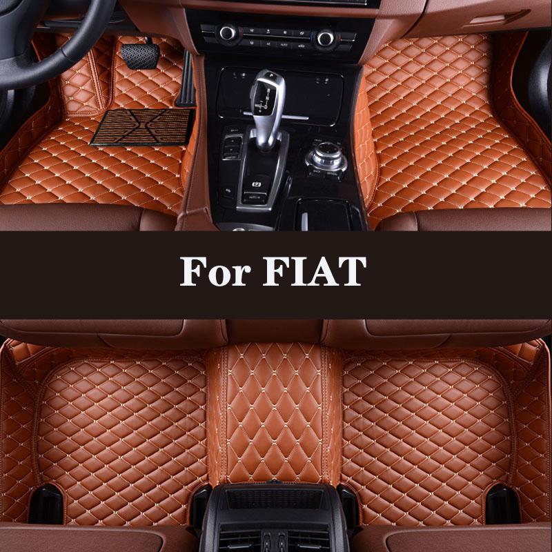 

Кожаный автомобильный коврик с полным объемным звуком для FIAT PALIO Tipo 500 500C 500X Barchetta Croma 126p X1 9 Abarth 595 Auto