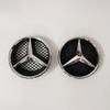 3D Auto Kühlergrill Emblem Stern Plakette Frontgrill Für Mercedes Benz W204 W205 W213 X253 A B C E S CLA GLB GLC GLE GLS Zubehör