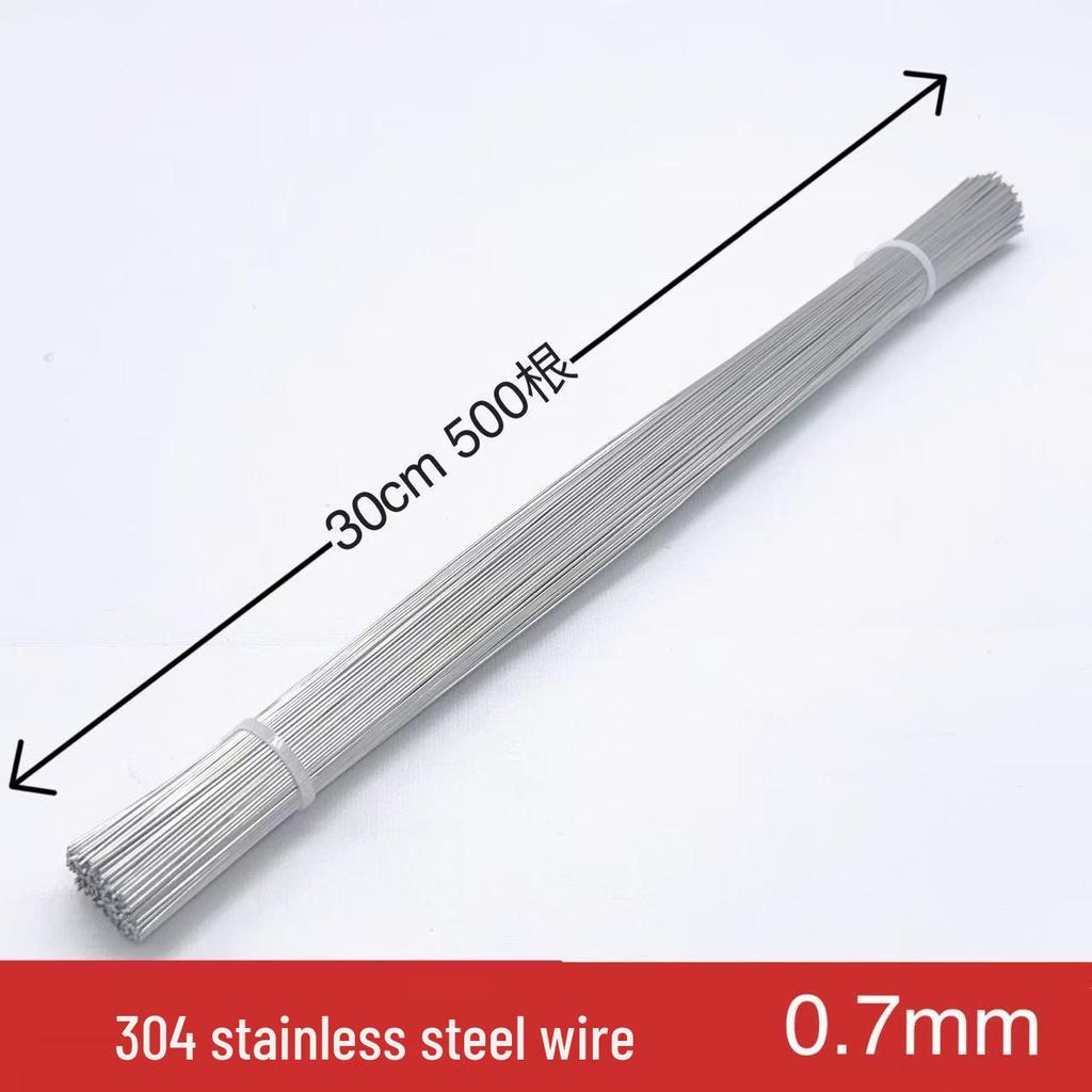 304 Stainless Steel 0.7mm Straight Tie Wire for DIY and Outdoor Binding