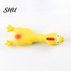 Pet Toy Chicken Shape Latex Dog with Sound Boredom Relief Teeth Cleaning for Throwing Molar Bite-Resistant Funny Squeaky Chew Cute