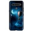 Black TPU Cover For LG K61 2020 CaseCute Cat Pattern Coque For LG K61K 61 LGK61 Luxury Matte Shockproof Protection Etui Bumper
