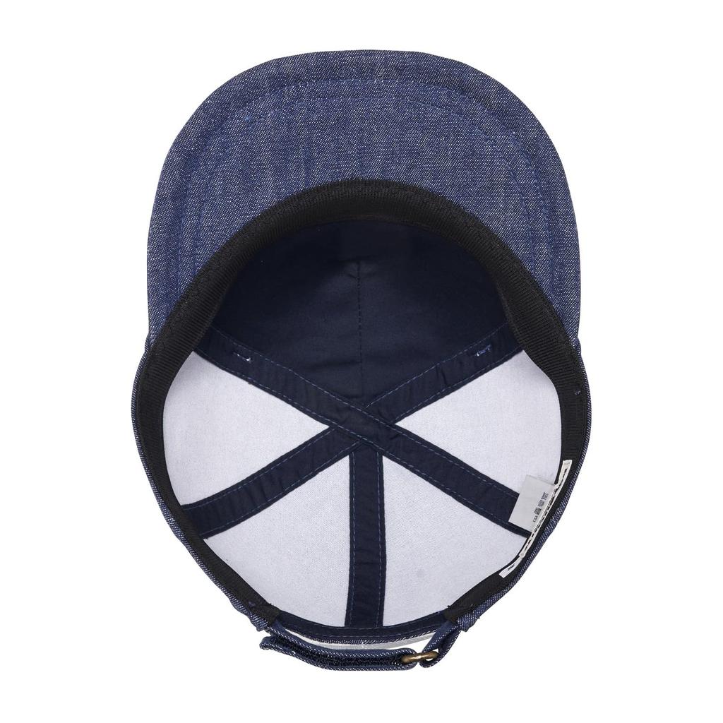 MIKIHOUSE HOT BISCUITS Cap, Navy Blue, for Boys and Girls, Size M (50-52cm), 73-9103-498