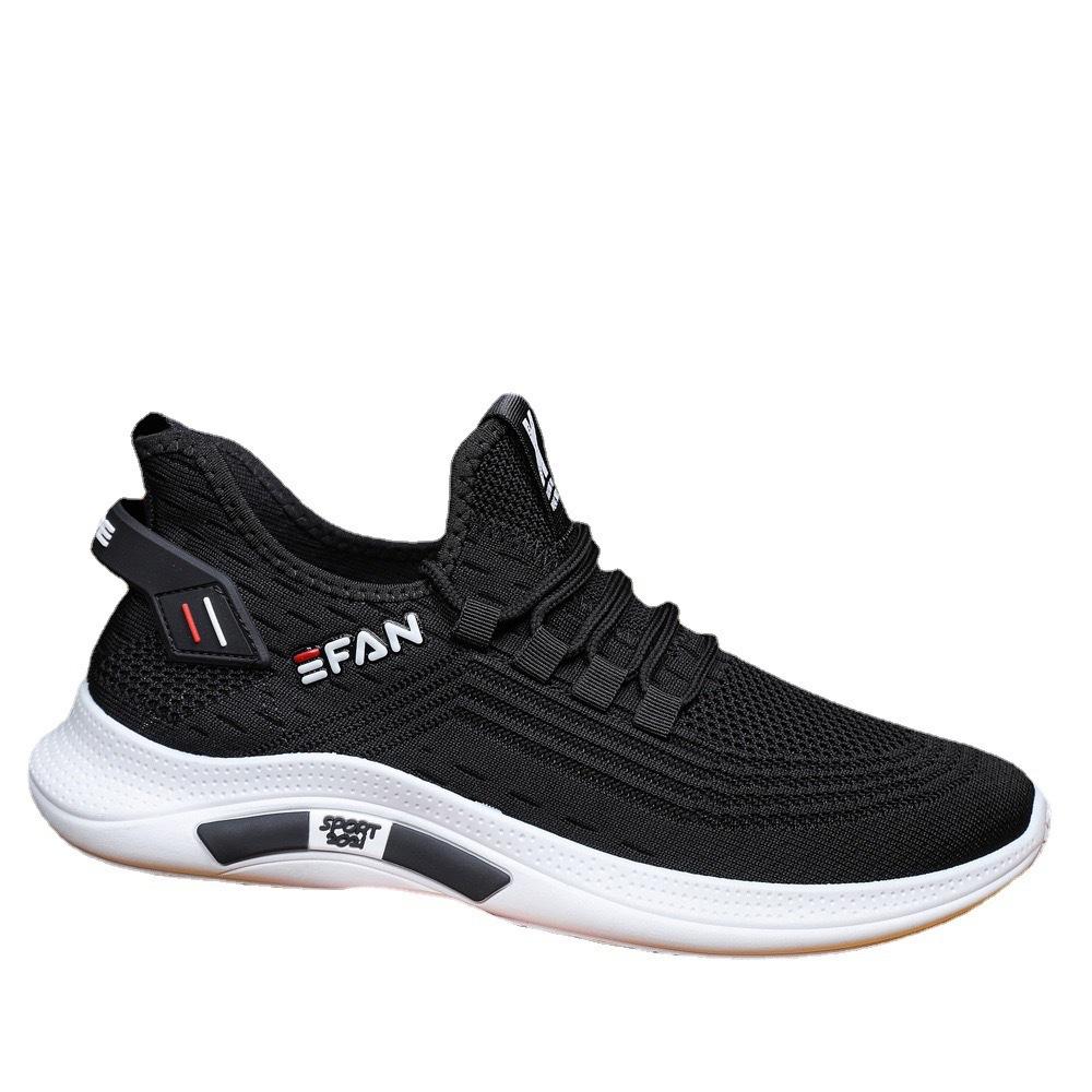 New Men's Shoes Are Light and Breathable, Korean Version of Versatile Sports and Leisure Shoes, Youth Running Men's Trendy Shoes Manufacturer