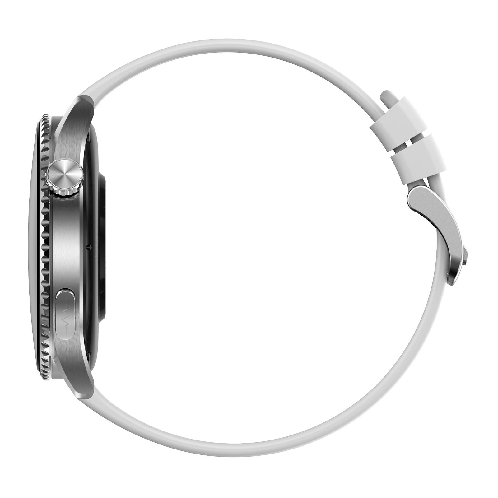 

Smart Watch for Men Women BT Call with 1.56 Screen Health Sleep Monitoring 50+ Sport Modes серебряный