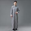 Neuer Chinesischer Stil Froschknopf Stehkragen Tang Anzug Jacquard Robe