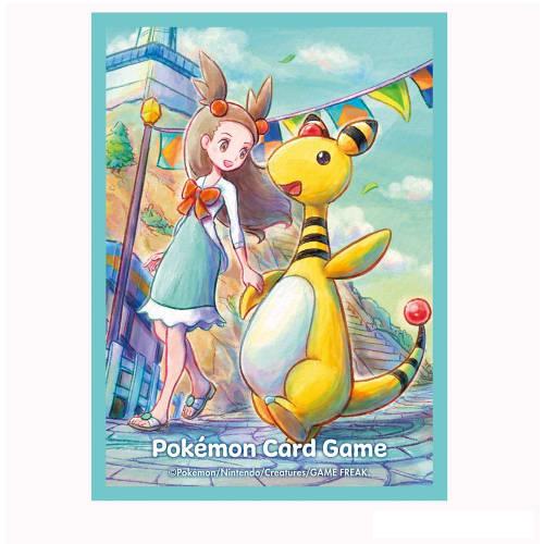 Pokemon Center Original Pokemon Card Game Deck Shield Mandarin Orange
