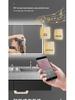 European-Style LED Square Bathroom Mirror with Touchscreen, Anti-Fog, Bluetooth, and Induction Features