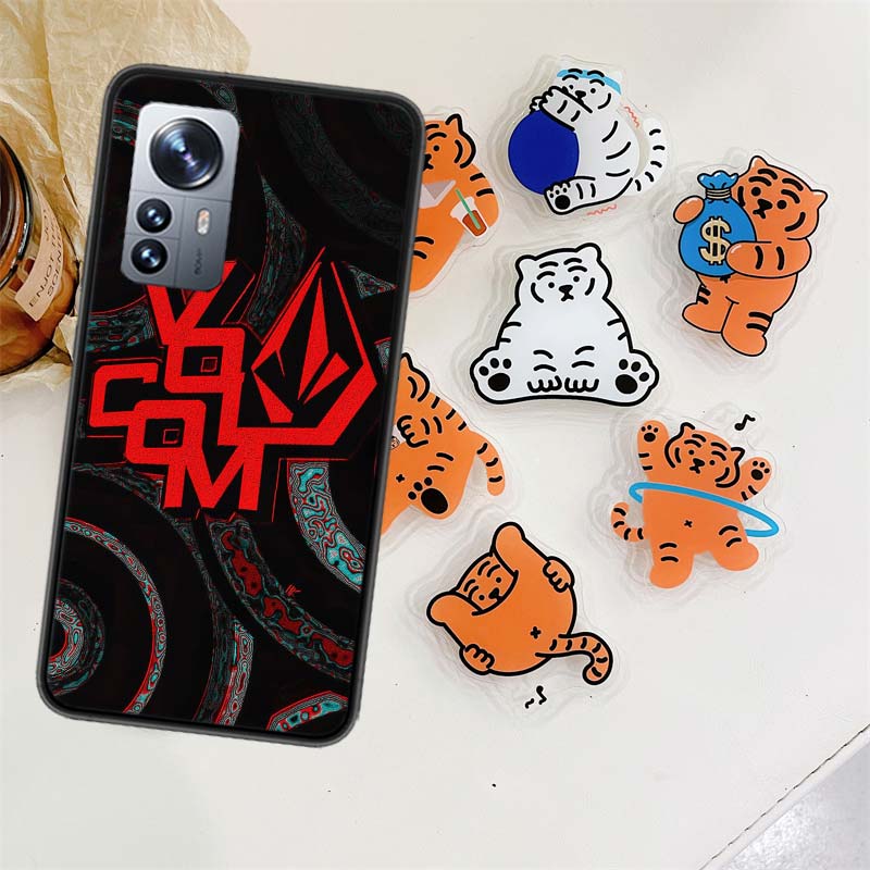 Volcom Logo Phone Case For Xiaomi Poco X7 F6 F5 Pro F7 14 Ultra Mi 15 11 Lite F3 M6 M5S M4 11T 10T Pro Cover Capa