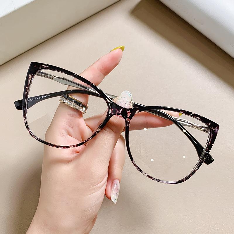 New Sexy Cat Eye Myopia Glasses Women 2024 Optical Fashion Eyeglasses Blue Light Blocking Nearsighted Glasses -1 -1.5 -2 -2.5 -3
