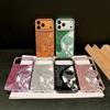 Rhinestone Lotus Flower Glitter Heat Dissipation Case for Apple 17 Pro Max/16/15