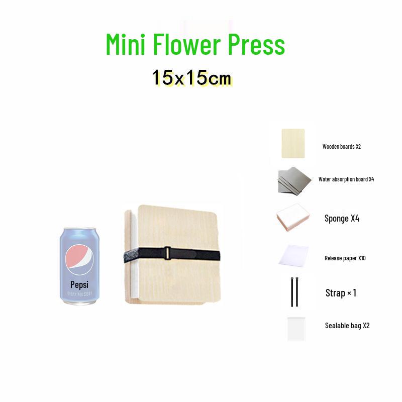 Leide Zhu DIY Flower Pressing Board for Crafting