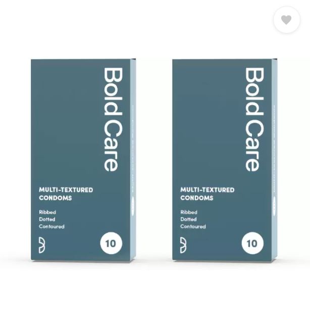 Bold Care Multi-textured Condoms Condom  (Set of 2, 20 Condoms)