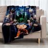Coraline Theme Printed Blanket - Perfect for Couch, Bed, Travel & Outdoor Use | Machine Washable, Cozy & Durable.