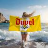 Mode D-Duvel Bierhandtuch Dusche Sauna Reise Spa Schnelltrocknend Fitnessstudio Zubehör Weiche Große Strandtücher
