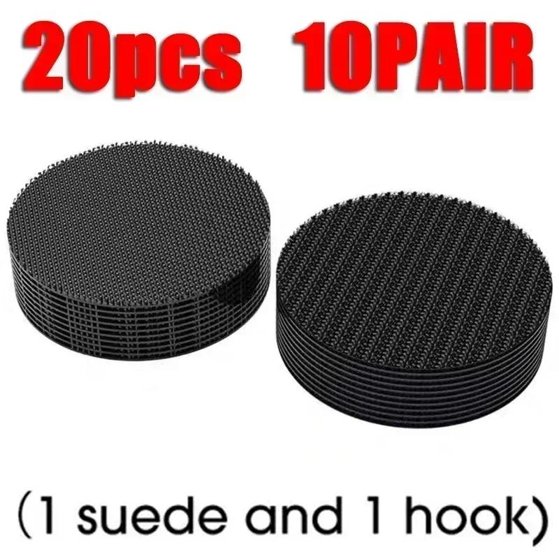 100/2pc New Carpet Fixing Stickers Double Faced High Adhesive Car Carpet Fixed Patches Home Floor Foot Mats Anti Skid Grip Tapes