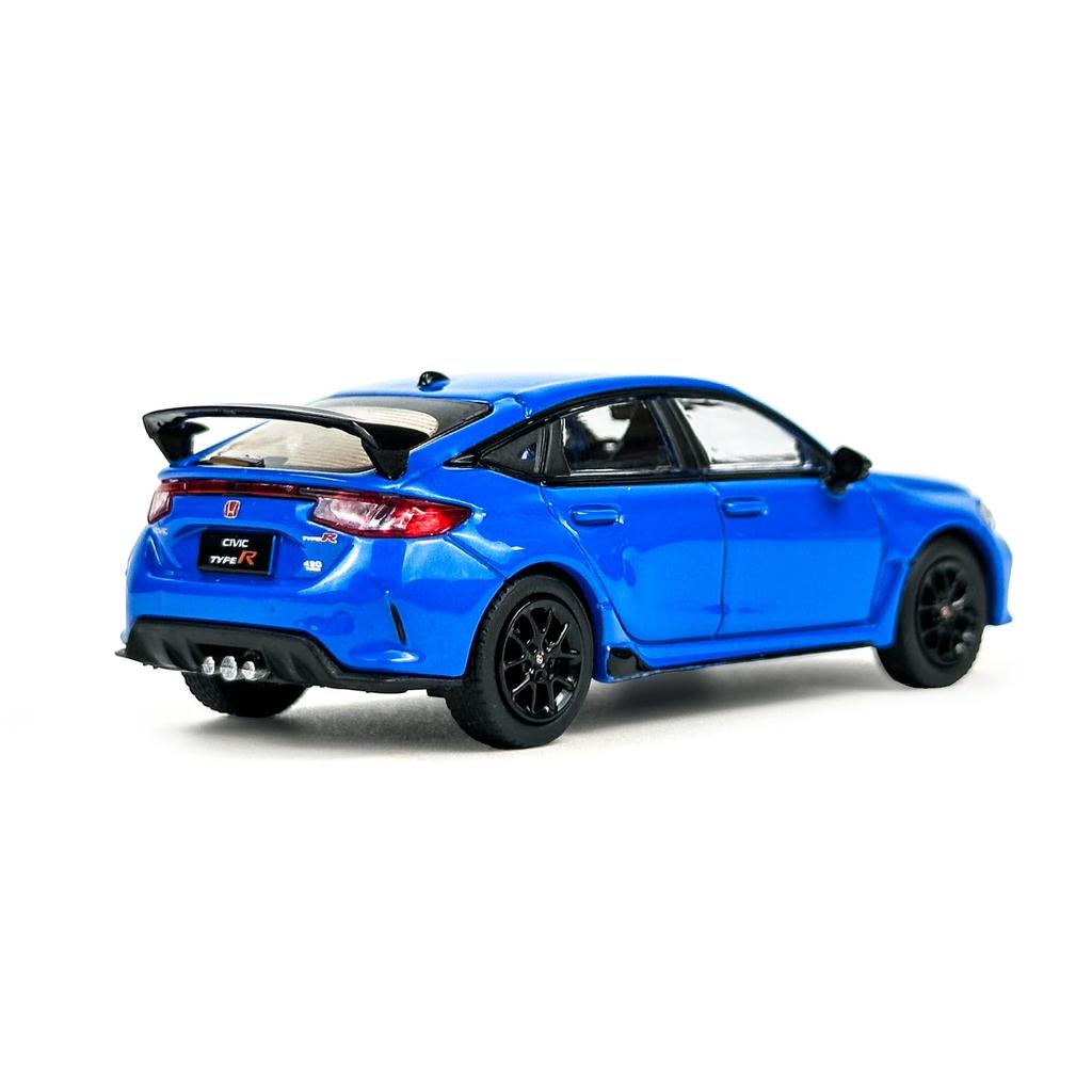 PAUDI MODEL scale diecast model car of the 2023 Honda Civic blue 1/64 TYPE-R FL5,